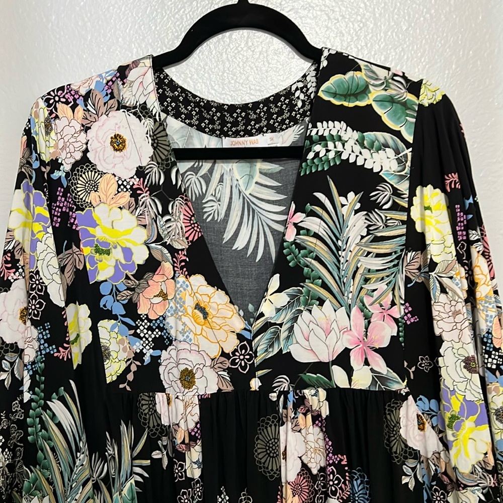 Johnny Was Caftan Dress